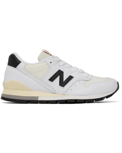 New Balance Baskets 996 blanches - made in usa - Noir
