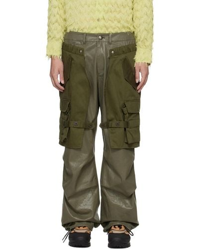 ANDERSSON BELL Raptor Cargo Trousers - Green