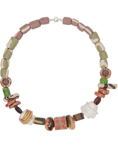 PAOLINA RUSSO Leo Dmb Edition City Charms Necklace - Multicolour