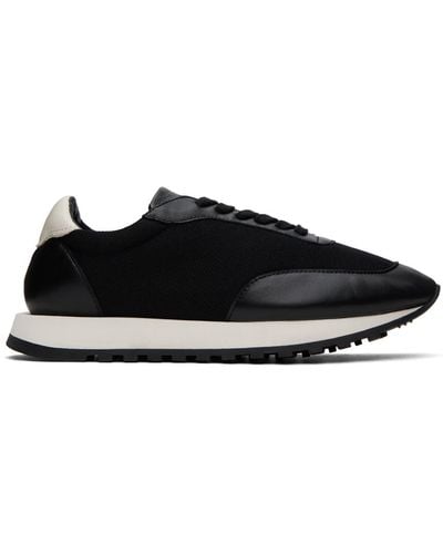 The Row Black Owen Trainers