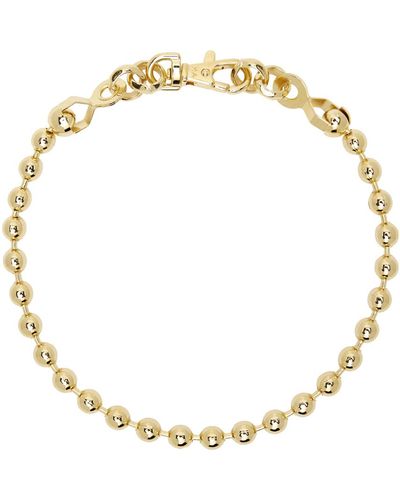 Martine Ali Seashell Link Necklace - Metallic
