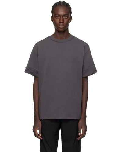 C2H4 Founder Fold-over T-shirt - Multicolor