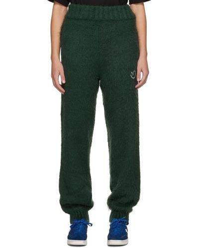 Adererror Embroidered Sweatpants - Green