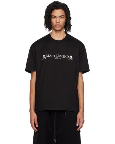 MASTERMIND WORLD 3d Skull Tシャツ - ブラック