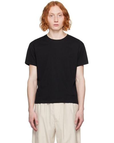 Second/Layer Three-pack T-shirts - Black