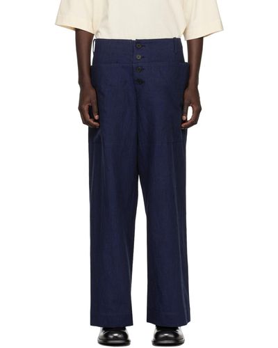 Toogood 'the Sailor' Trousers - Blue