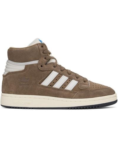 adidas Originals Taupe Centennial 85 Trainers - Grey