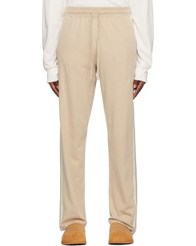 Reigning Champ Side Stripe Joggers - Natural