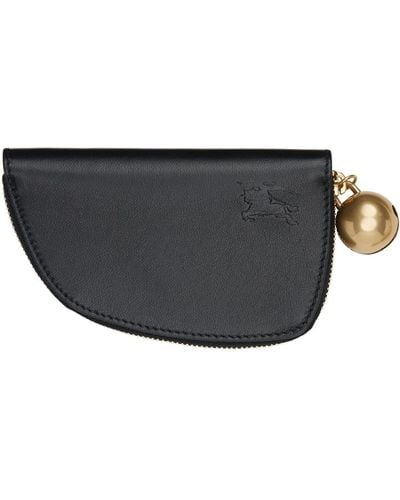 Burberry Shield Coin Pouch - Black