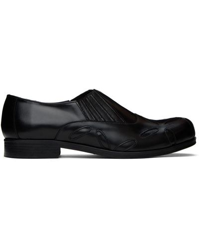 STEFAN COOKE Slashed Loafers - Black