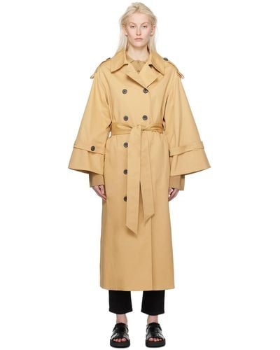 By Malene Birger Alanis Trench Coat - Natural