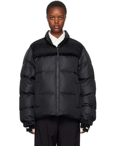 Undercover Woven Down Jacket - Black