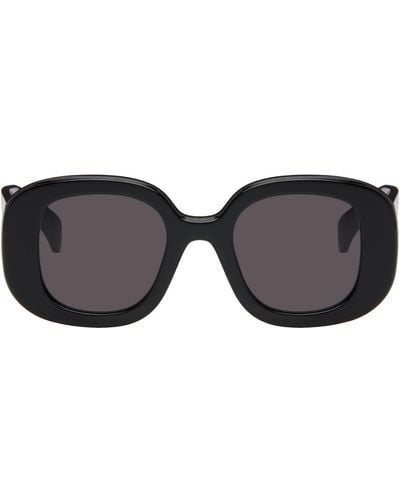 KENZO Black Paris Boke Flower Sunglasses