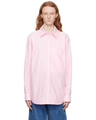 WOOYOUNGMI Pink Pocket Shirt