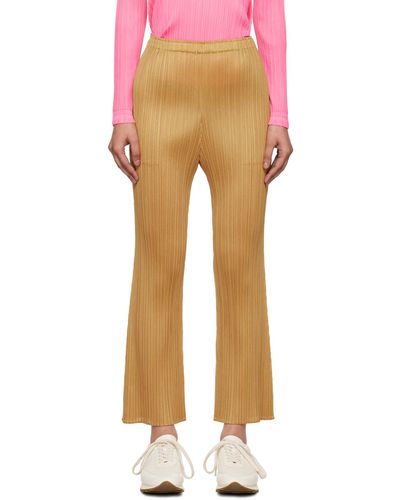 Pleats Please Issey Miyake Monthly Colours May Trousers - Multicolour