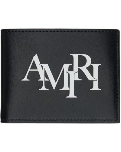 Amiri stagge 財布 - ブラック