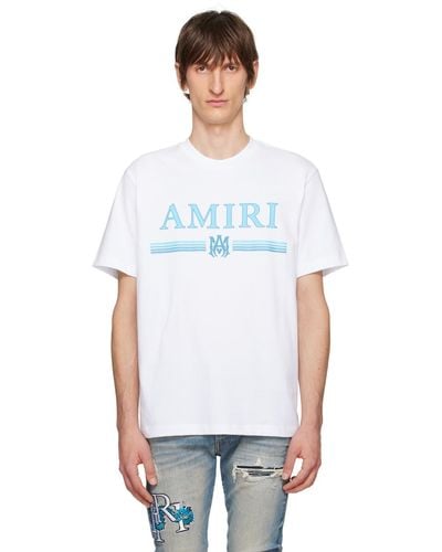 Amiri ホワイト Bar Tシャツ