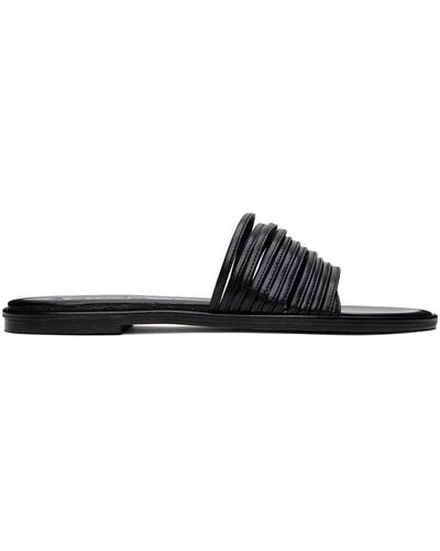 Aeyde Noa Sandals - Black