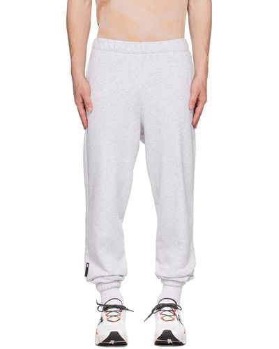 On Shoes Grey Club Joggers - White