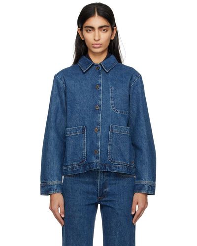 A.P.C. Jean and denim jackets for Women | Online Sale up to 53