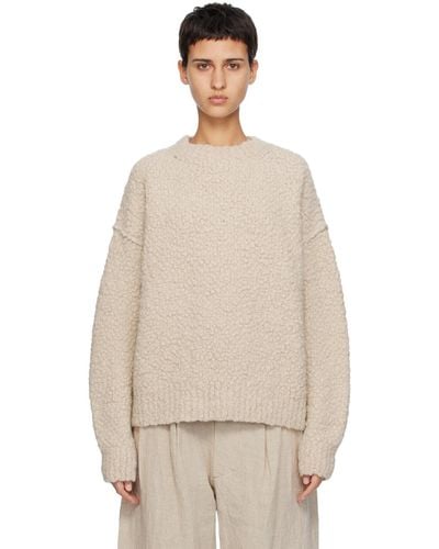 Lauren Manoogian Berber Sweater - Natural