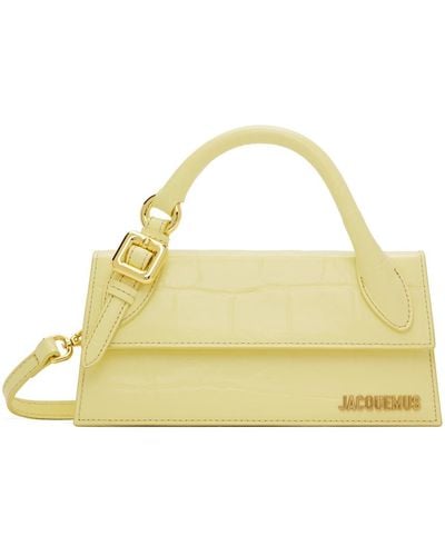 Jacquemus 'Le Chiquito Long Boucle' Bag - Yellow