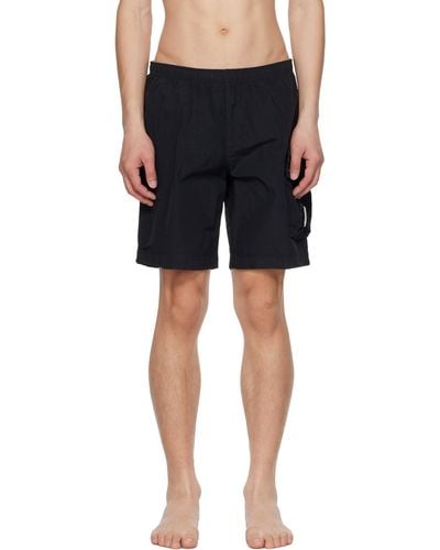 C.P. Company C.p. Company Black Garment-dyed Swim Shorts