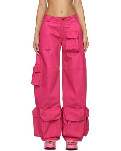 Collina Strada Ssense Exclusive Lawn Pants - Pink