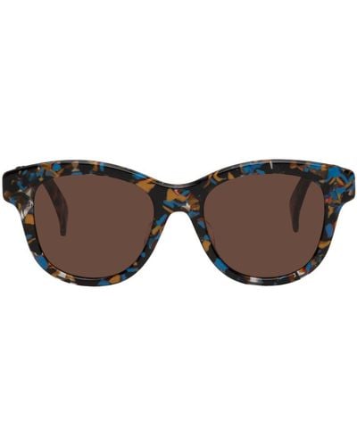 KENZO Tortoiseshell Cat-eye Sunglasses - Black