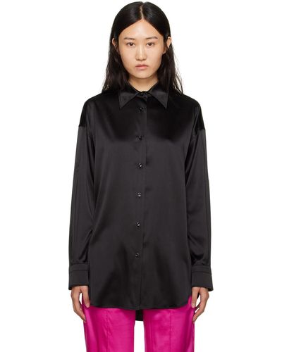 Tom Ford Black Relaxed-fit Shirt