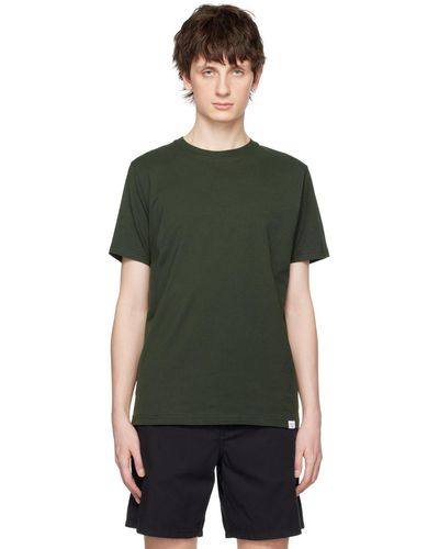 Norse Projects Green Niels T-shirt - Black