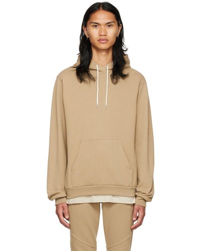 John Elliott Tan Beach Hoodie - Multicolour