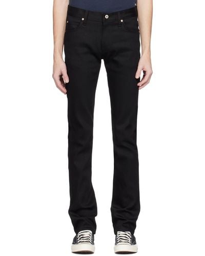 Naked & Famous Nakedfamous Denim Slim-fit Skinny Guy Jeans - Black