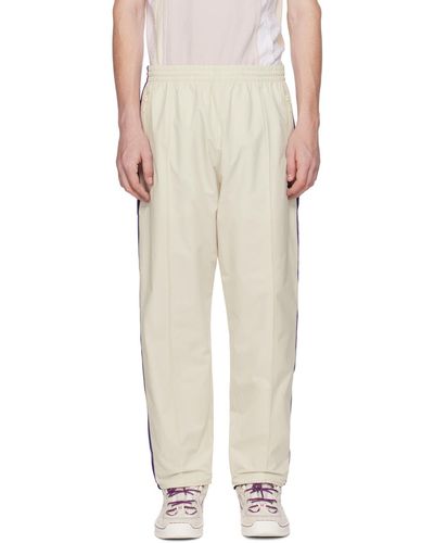 Needles Off- Dc Shoes Edition Track Pants - Natural