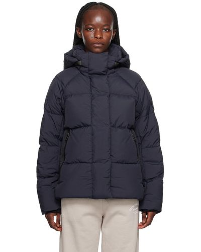 Canada Goose Navy Junction Down Jacket - Blue