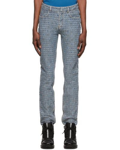 Givenchy Blue 4g Jeans