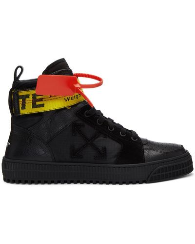 Off-White c/o Virgil Abloh Black Industrial High-top Trainers