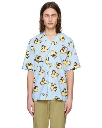 Paul Smith Orchid Shirt - Blue