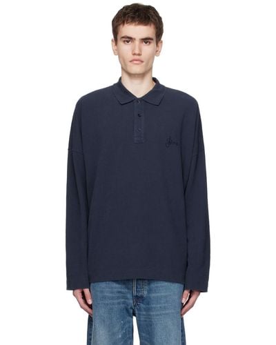A.P.C. Jw Anderson Edition Murray Polo - Blue