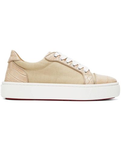 Christian Louboutin Perforated Leather Vierissima Sneakers - Size