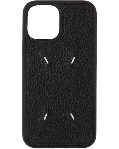 Maison Margiela Four Stitch Iphone 12 Pro Max Case - Black