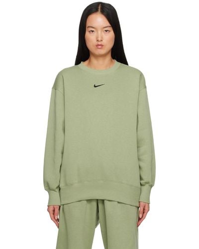 Nike Green Phoenix Sweatshirt