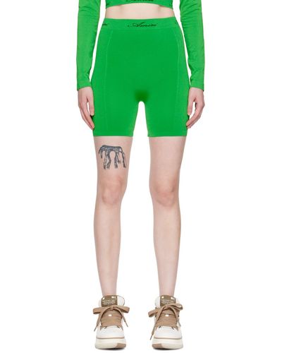Amiri Jacquard Shorts - Green