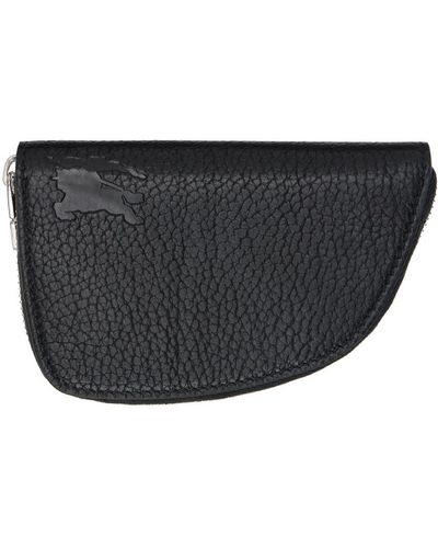 Burberry Small Shield Zip Wallet - Black