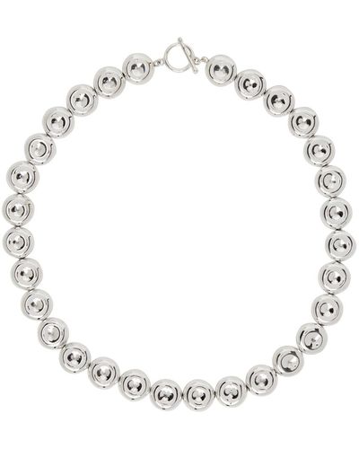 Uncommon Matters Silver Torus Necklace - Metallic