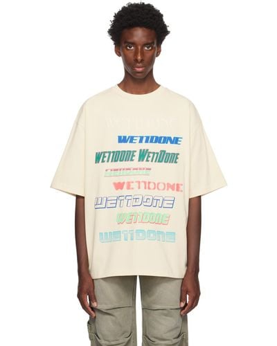 we11done Off-white Graphic T-shirt
