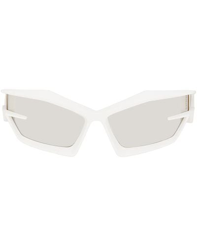Givenchy White Giv Cut Sunglasses - Black