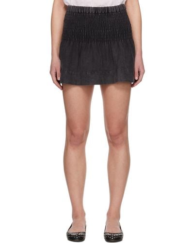 Isabel Marant Pacifica Miniskirt - Black