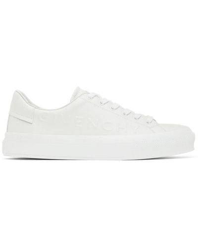 Givenchy Baskets basses city sport blanches
