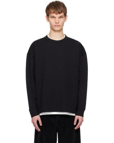 The Row Ezan Sweatshirt - Black